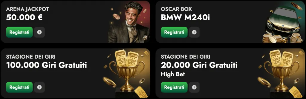 Promozioni Personalizzate e Offerte Su Misura OscarSpin Casino